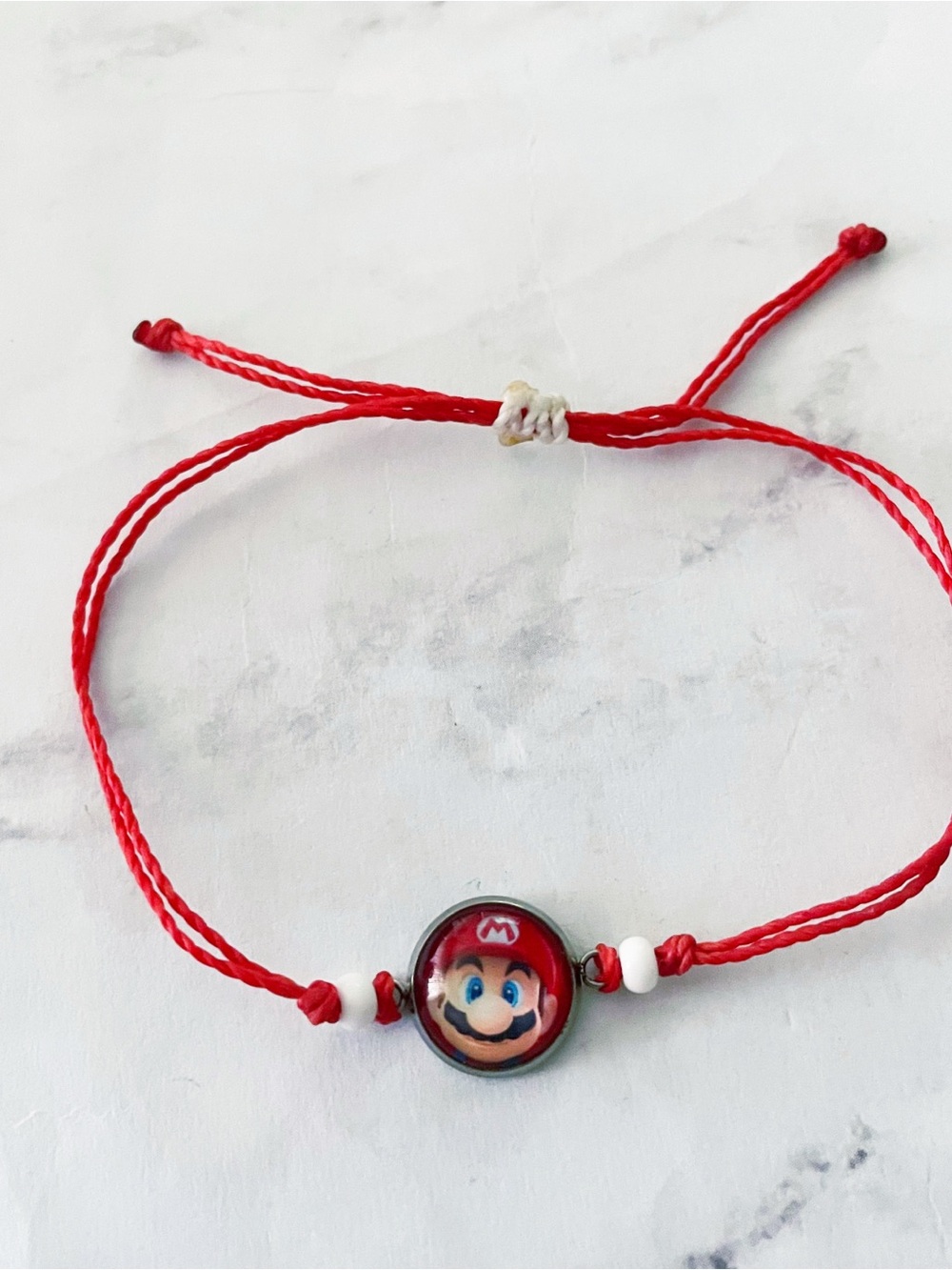 Super Mario Adjustable Waterproof Charm Bracelet